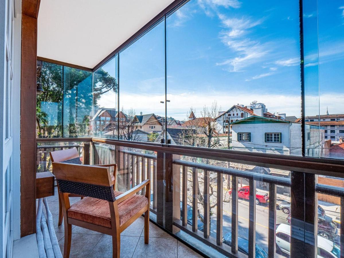 400 Metros, Rua Coberta Centro - Villa Di Pietro 305 Gramado Extérieur photo